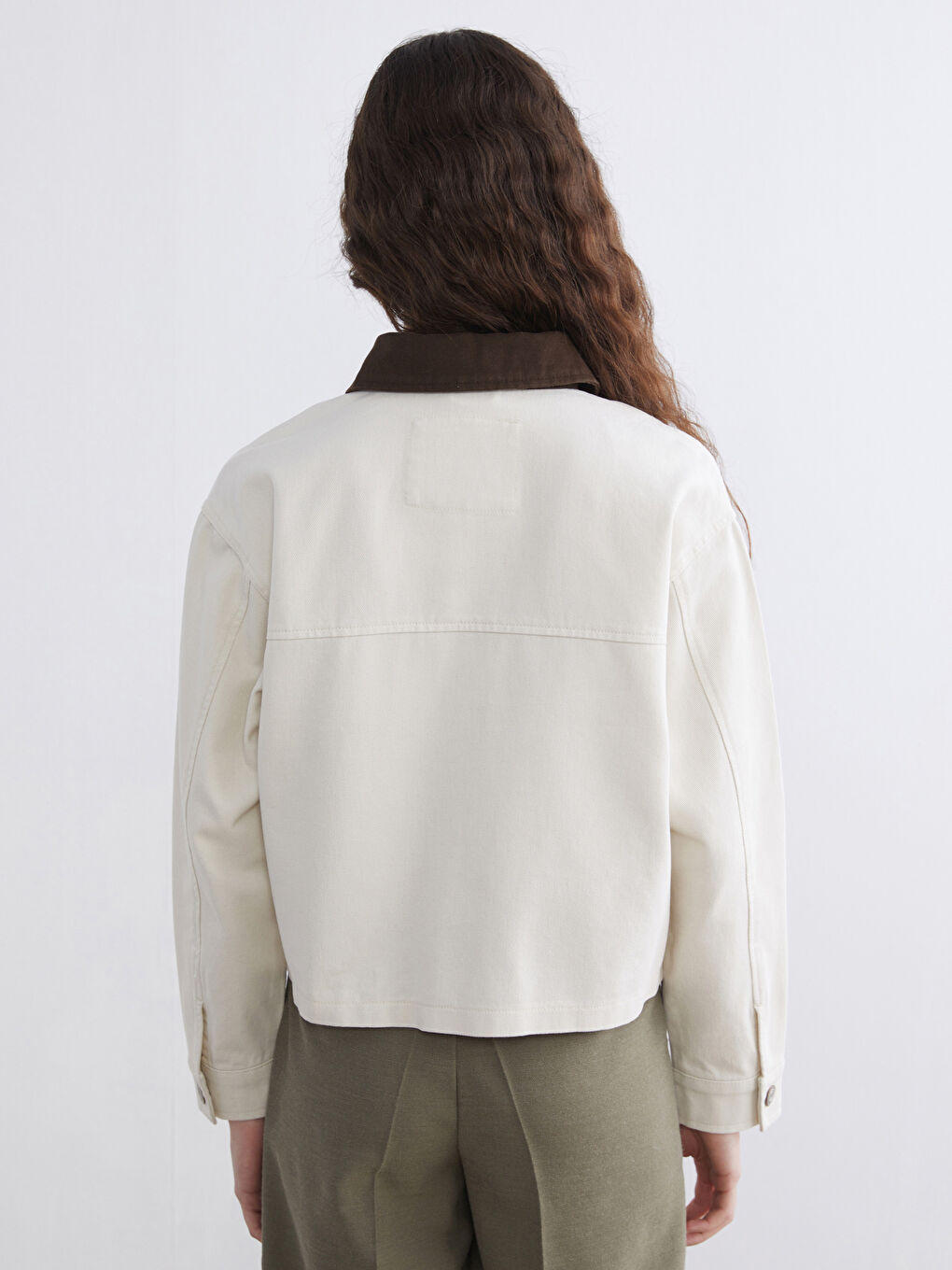 Velvet Collar Women's Jacket-3