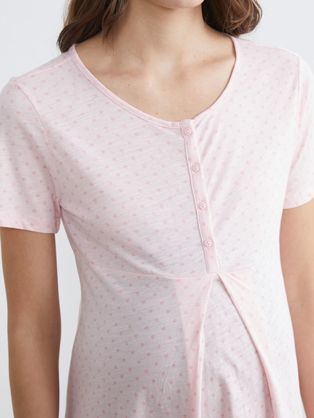 Woman PINK Nightdress-2