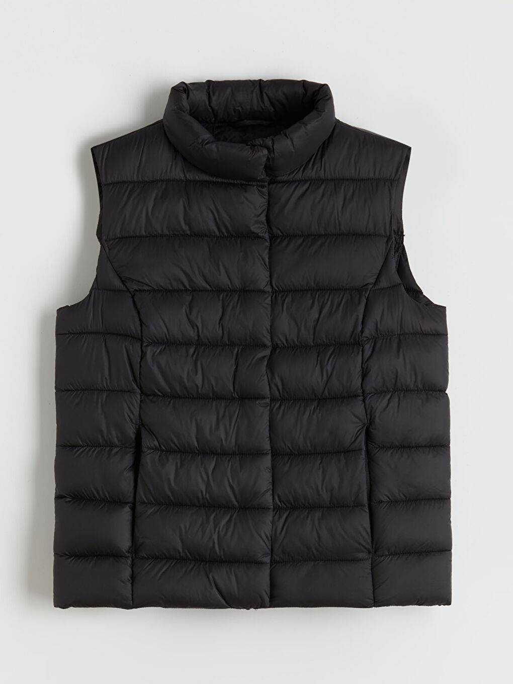 Women's Stand-Collar Puffer Vest-5