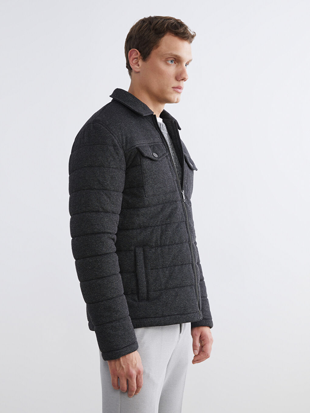 Men's Cashmere Blend Overcoat in a Classic Fit