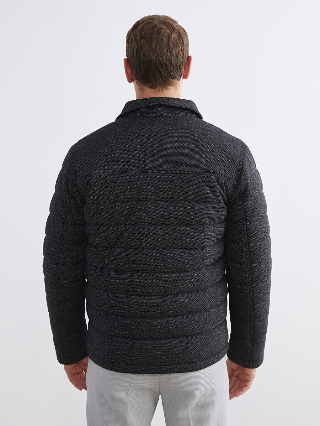 Men's Cashmere Blend Overcoat in a Classic Fit-4