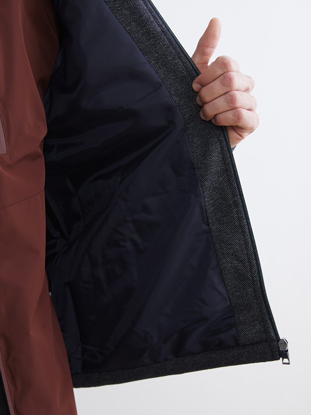 Standard Fit Men's Wool Coat-2