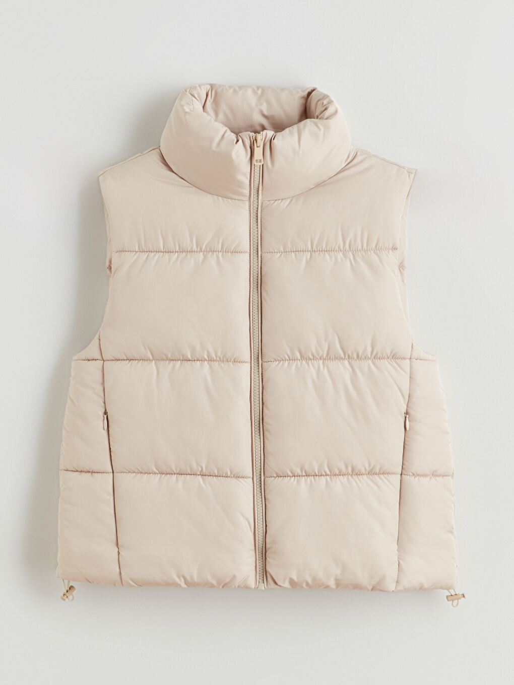 Ženski prsluk sa visokim okovratnikom-5