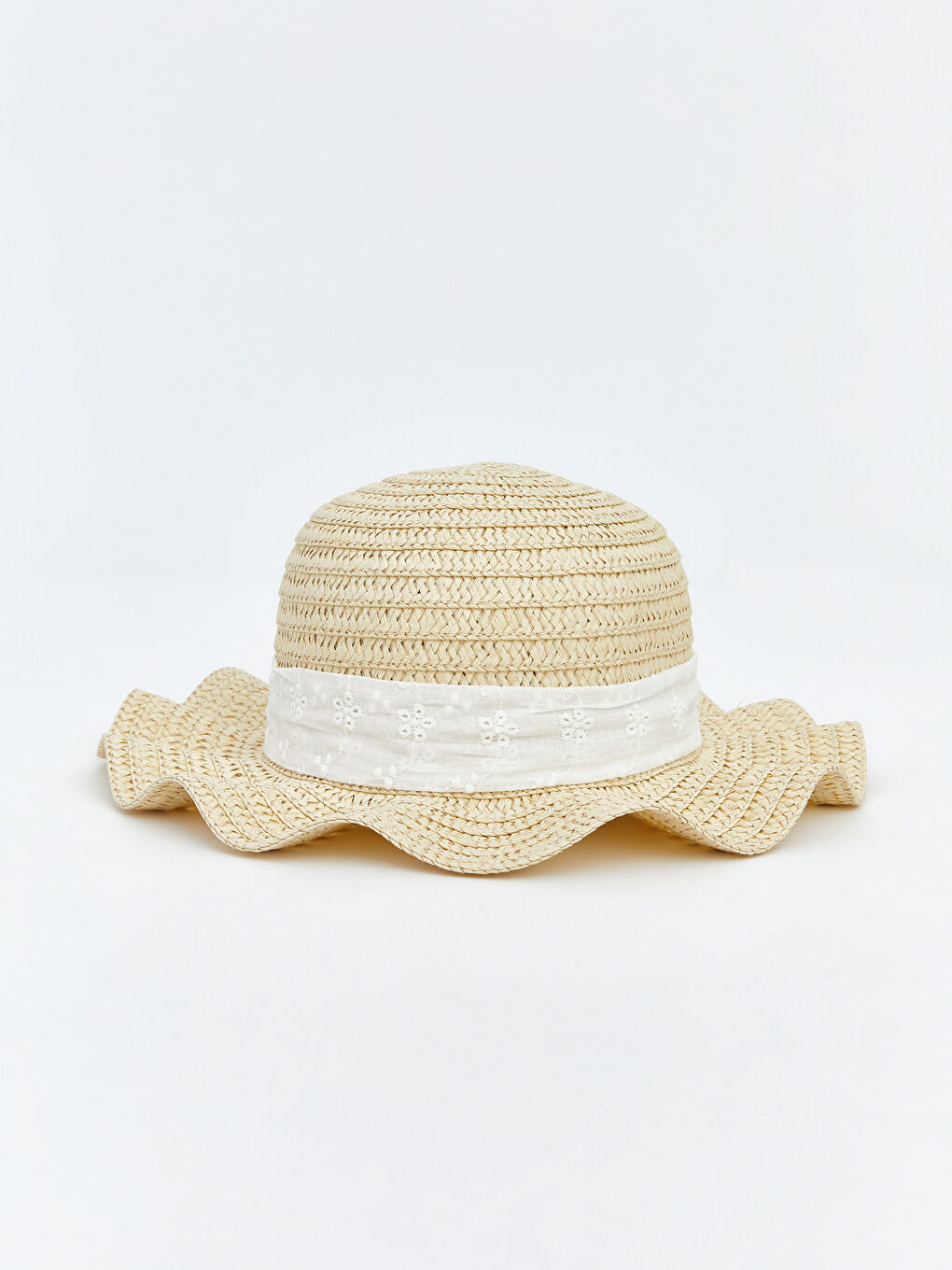 Baby Girl's Straw Fedora