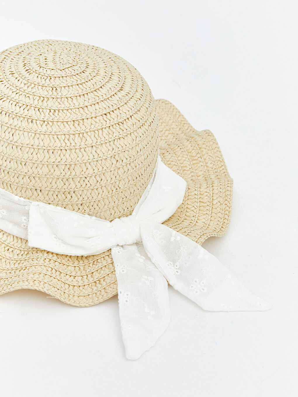 Baby Girl's Straw Fedora-1