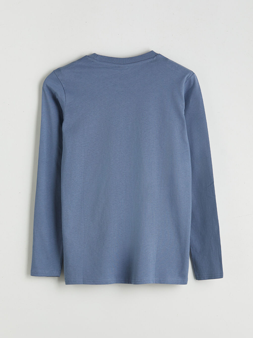 Mavi Baskılı Erkek Çocuk Tişört-1