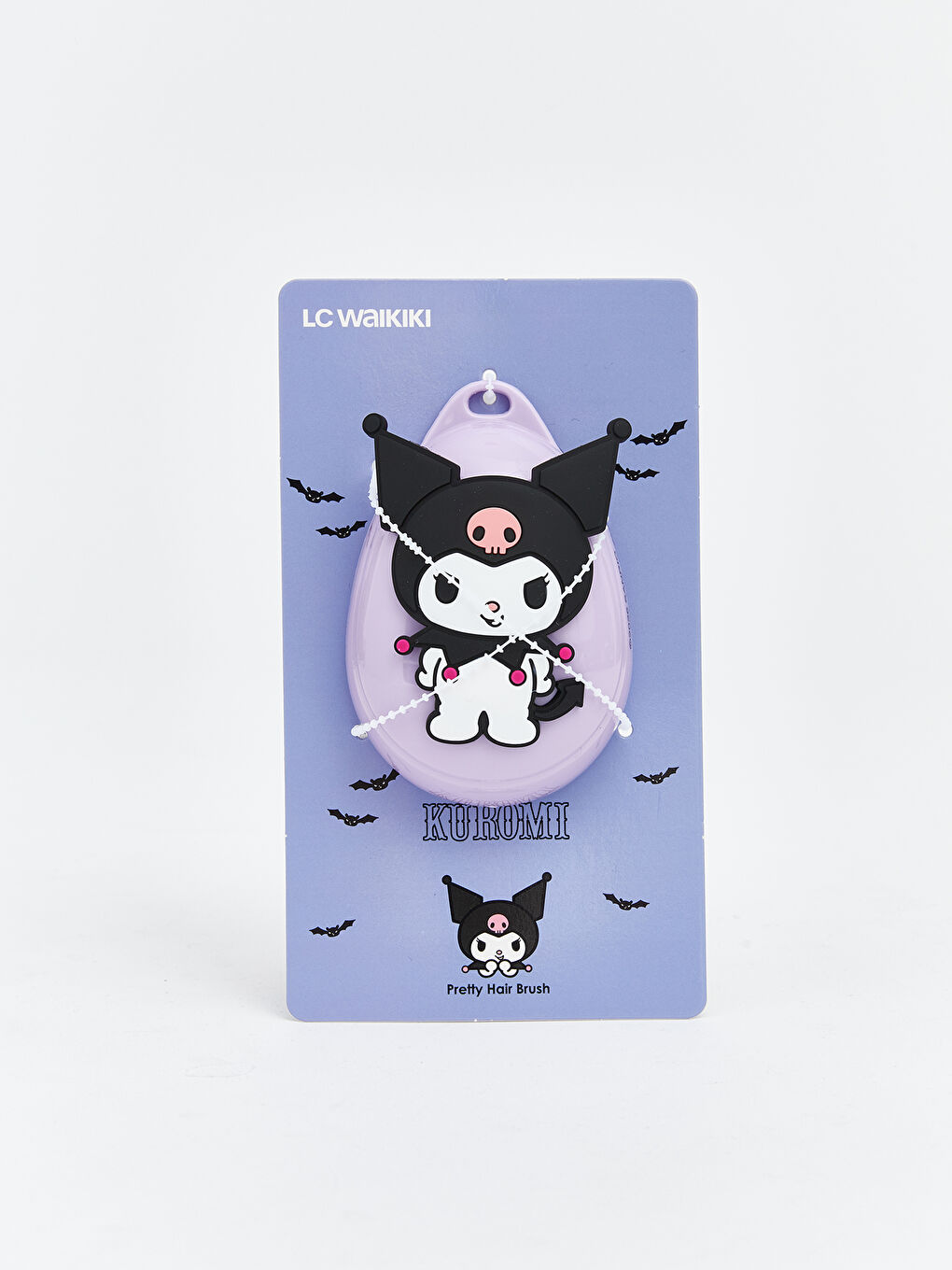 Kuromi Baskılı Kız Çocuk Saç Tarağı