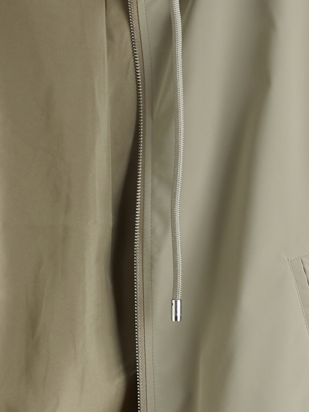 معطف واق من المطر كاكي امرأة-6