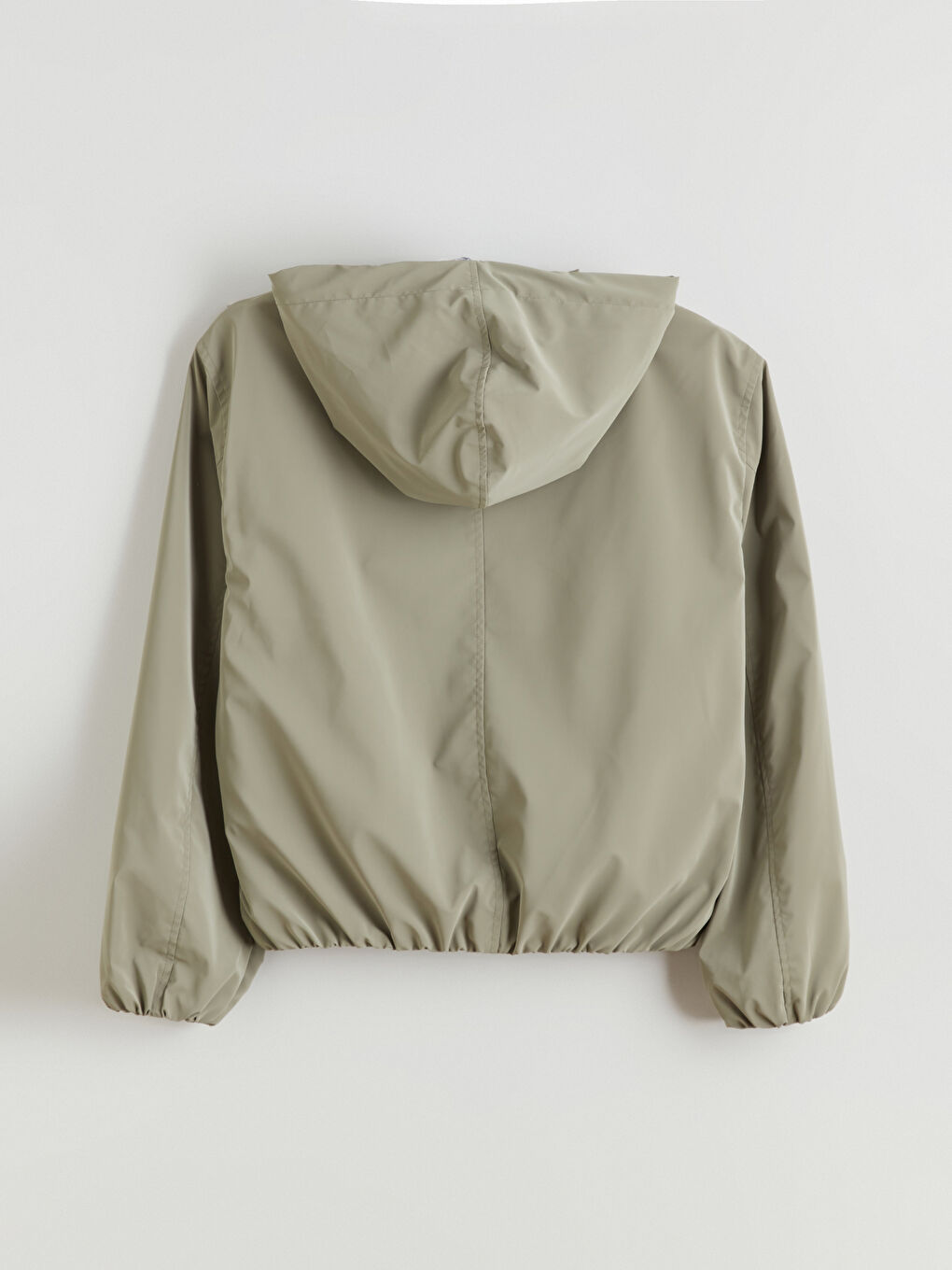 معطف واق من المطر كاكي امرأة-7