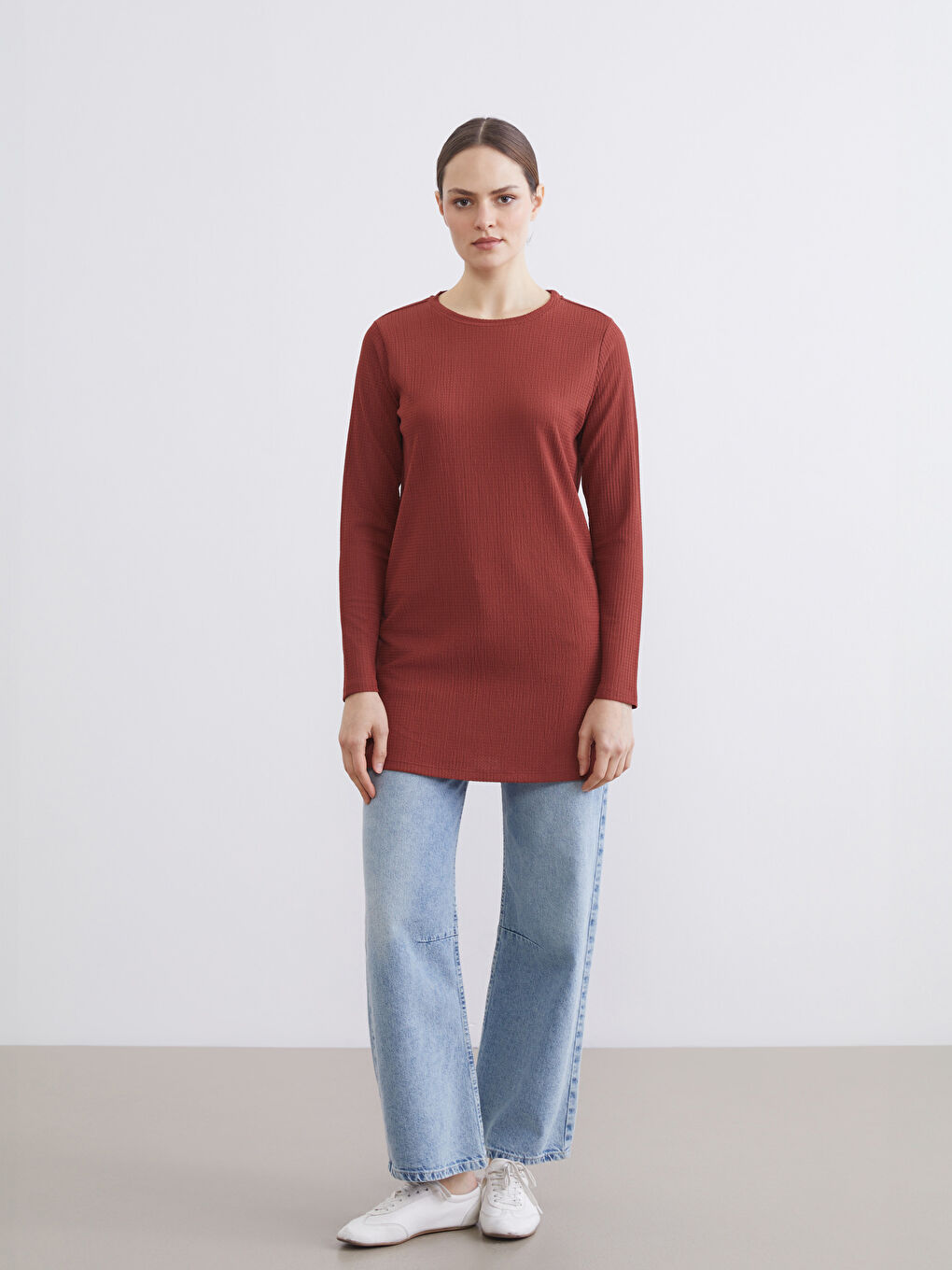 تونيك برتقالي امرأة-1