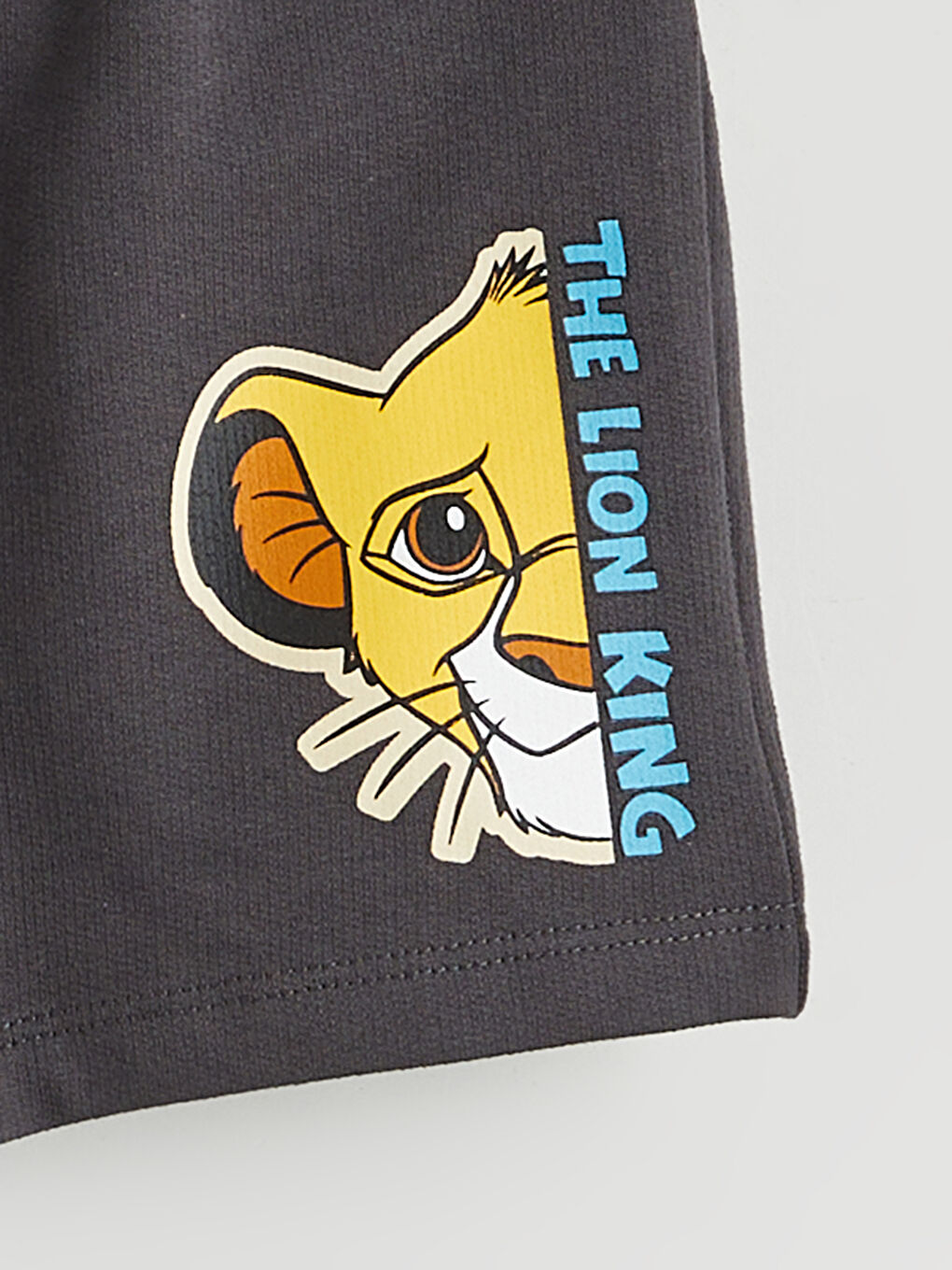 Yeşil Aslan Kral Baskılı Erkek Bebek Tişört ve Şort-5