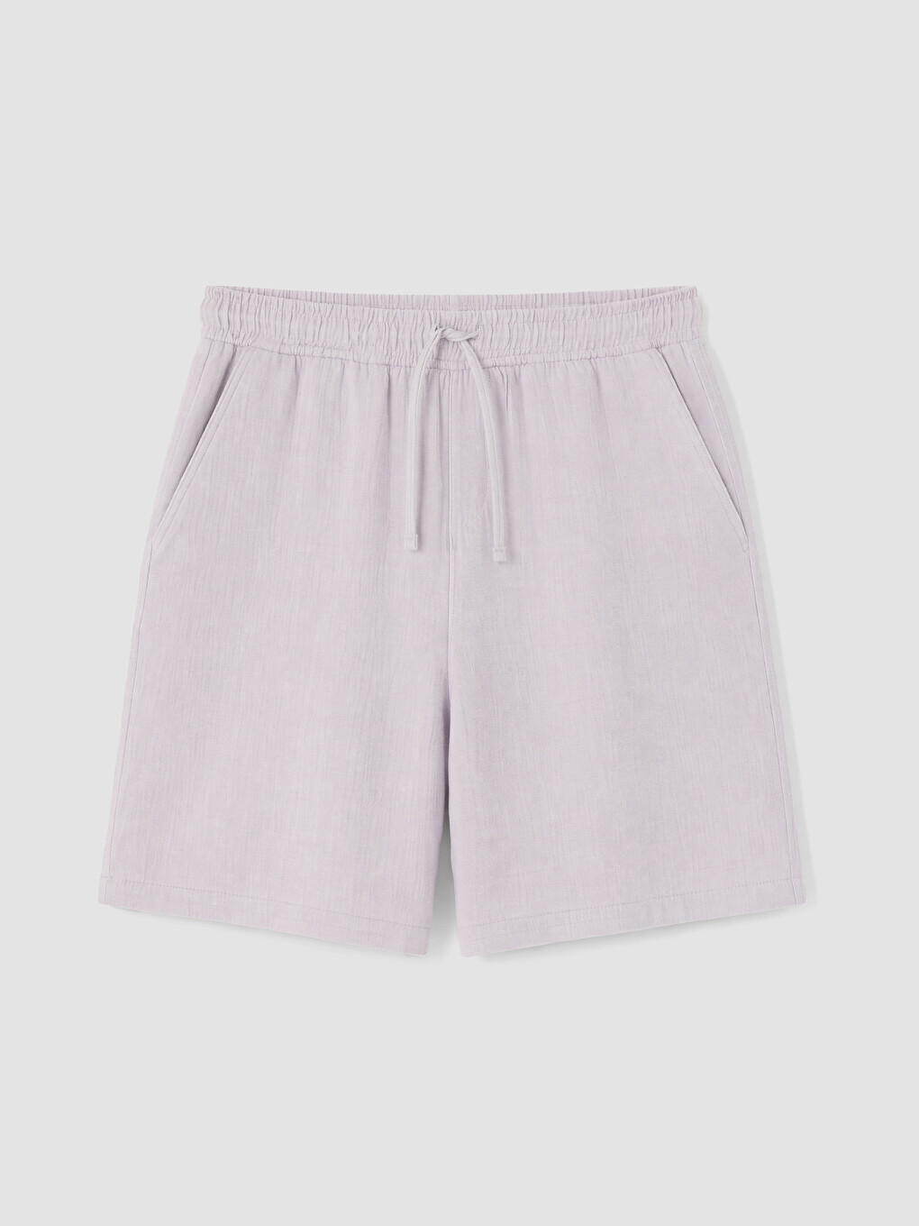 Lila Relax Fit Erkek Şort