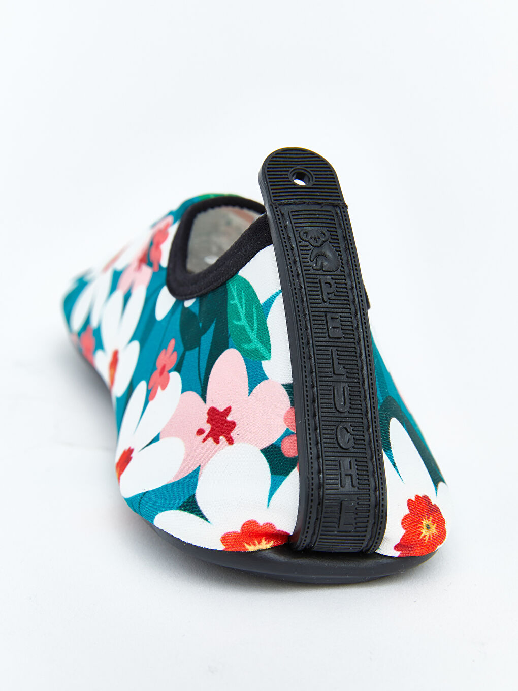 Karışık Çiçek Desenli Kadın Deniz Ayakkabısı-5