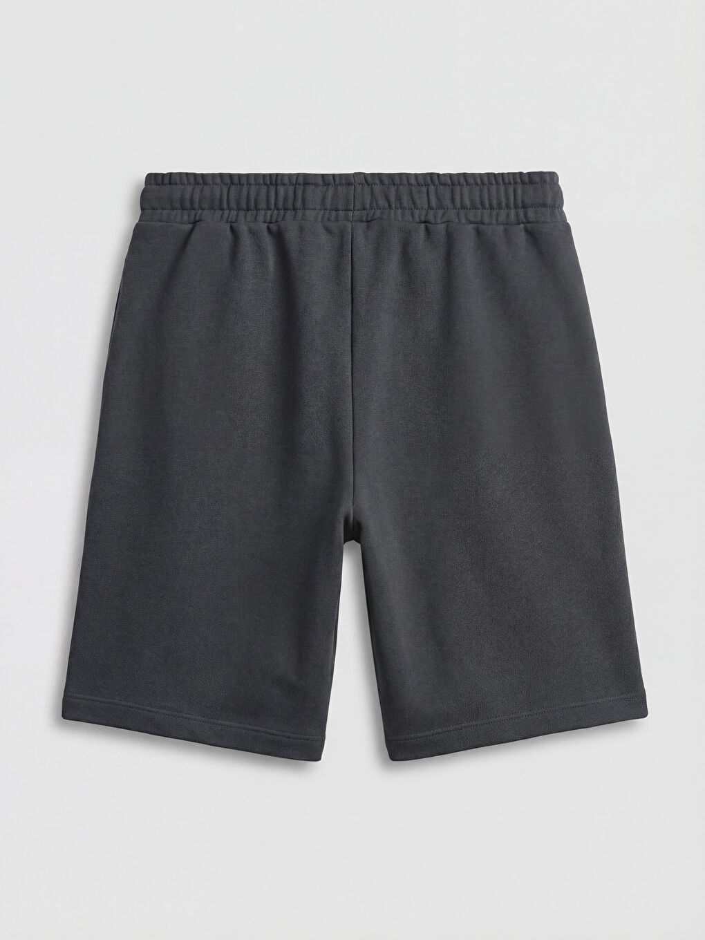 Antrasit Beli Lastikli Erkek Çocuk Şort 2'li-2