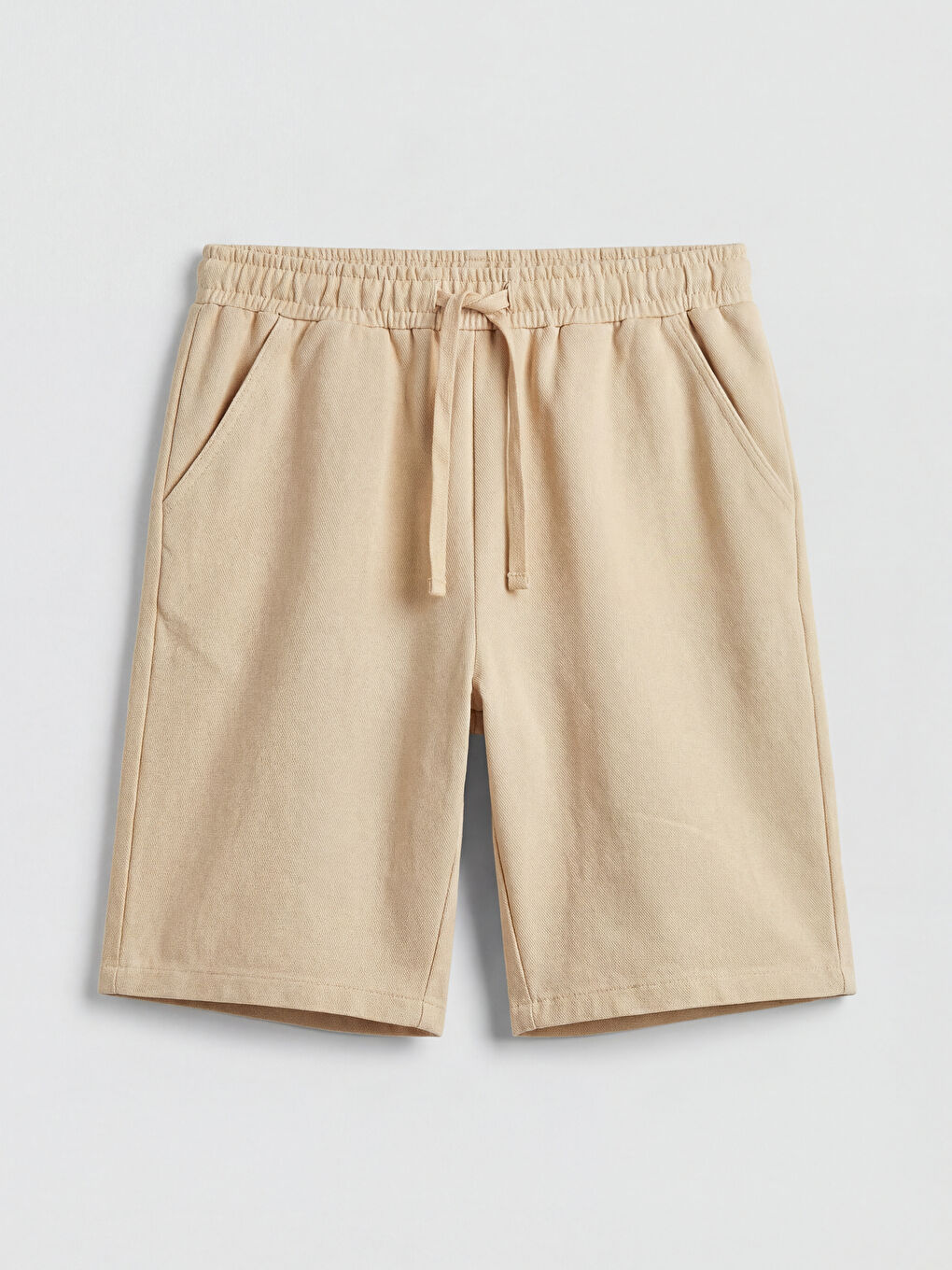 Antrasit Beli Lastikli Erkek Çocuk Şort 2'li-3