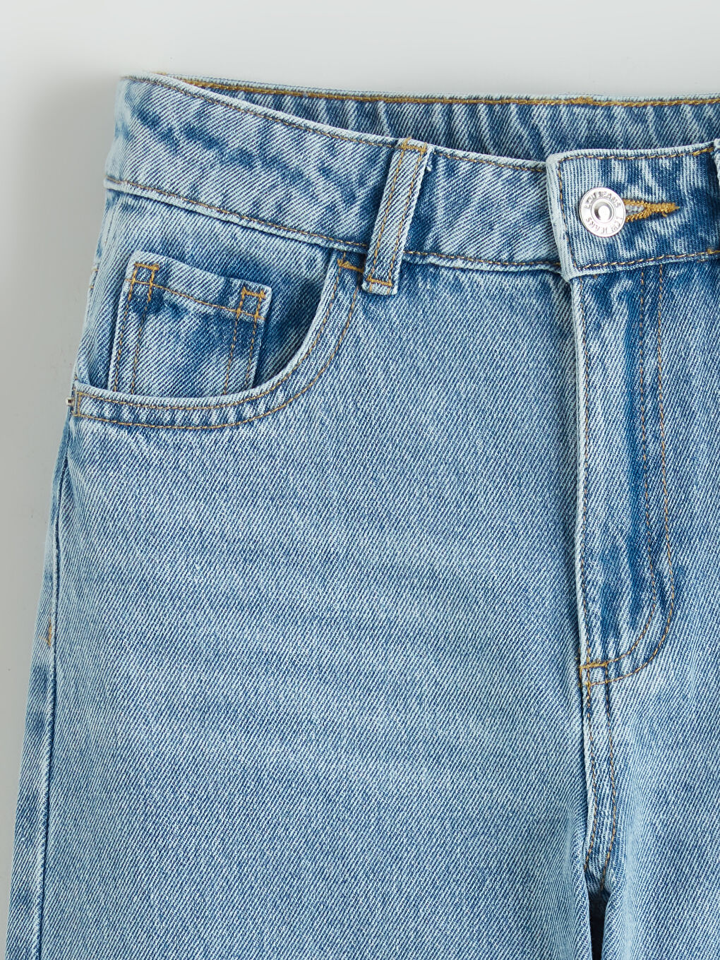 بنطلونات جينز واسعة للبنات-1