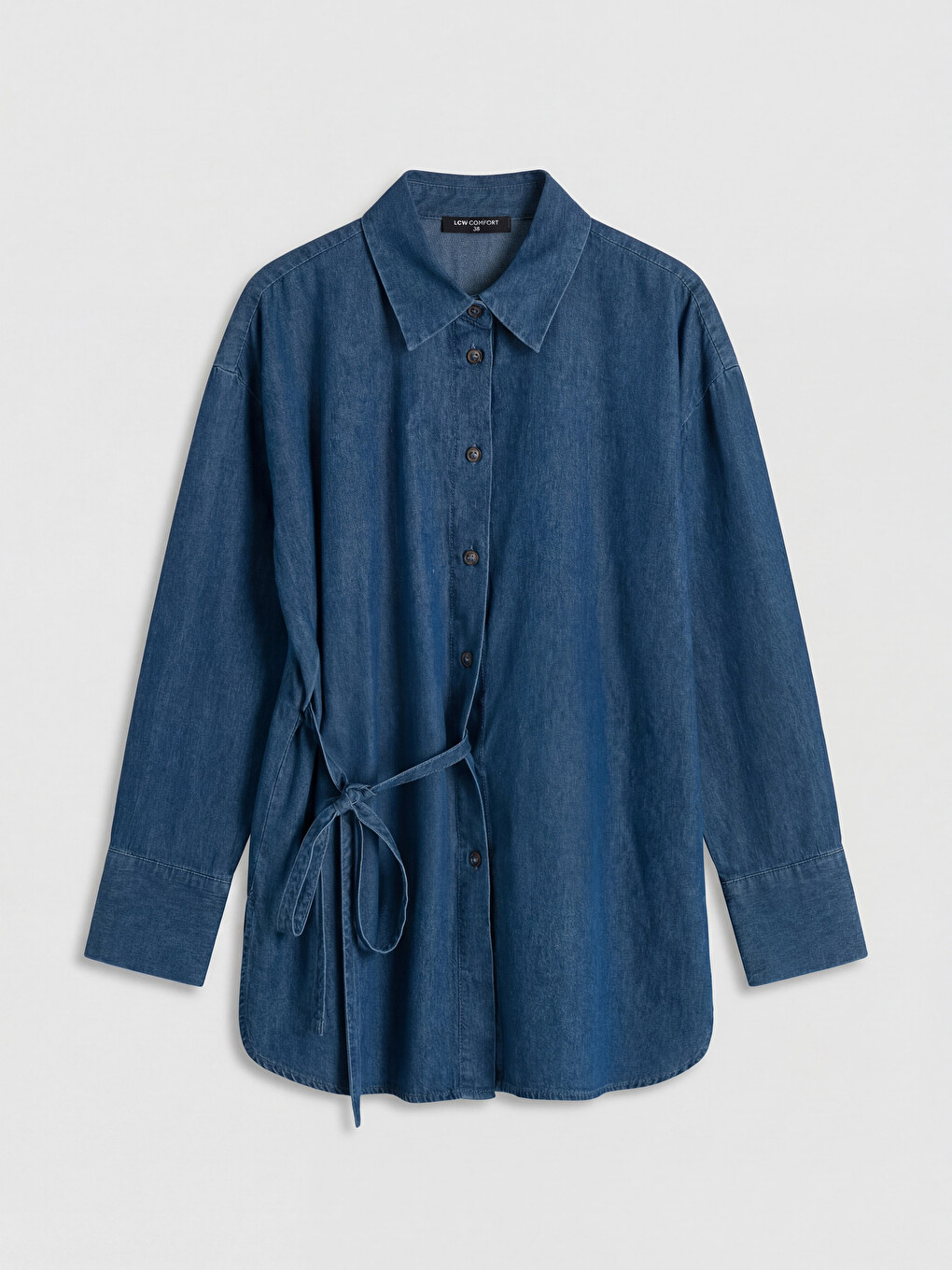 Woman Indigo Shirt Tunic-4