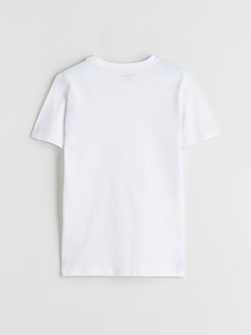 Crew Neck Basic Boys' T-Shirt-1