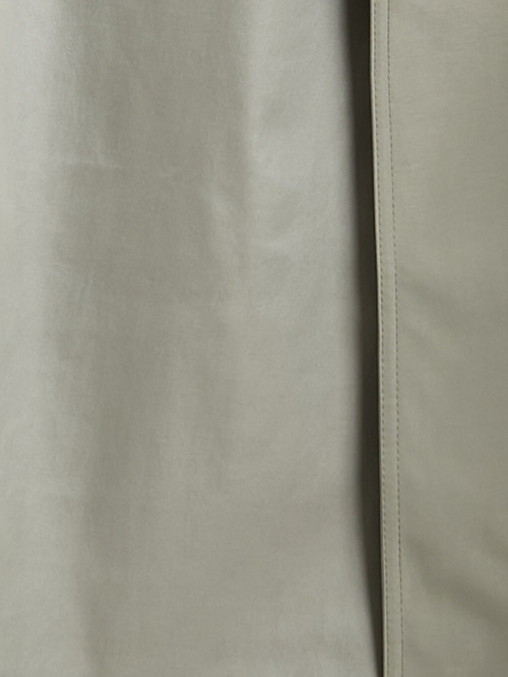 Haki Kruvaze Yaka Kuşaklı Kadın Trençkot-5