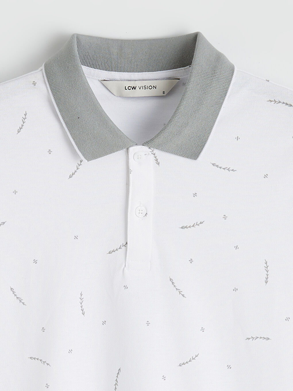 Polo Collar Pique Men's T-Shirt-5