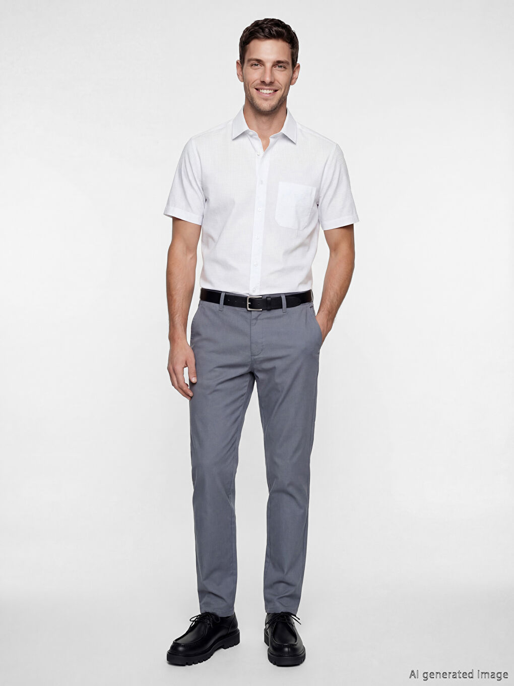 İndigo Dar Kalıp Erkek Chino Pantolon