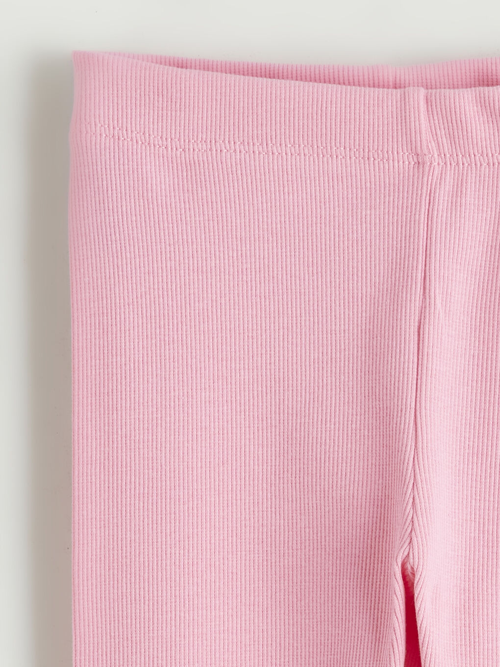 Ekru Bisiklet Yaka Çiçekli Kız Çocuk Tişört ve Tayt-5