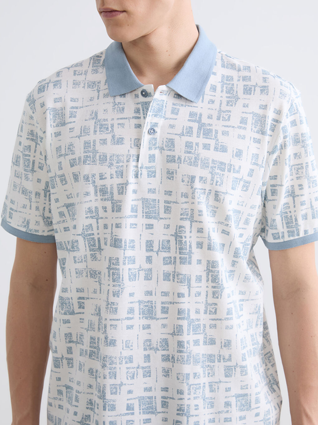 Muškarac PLAVA Majica kratkih rukava-2