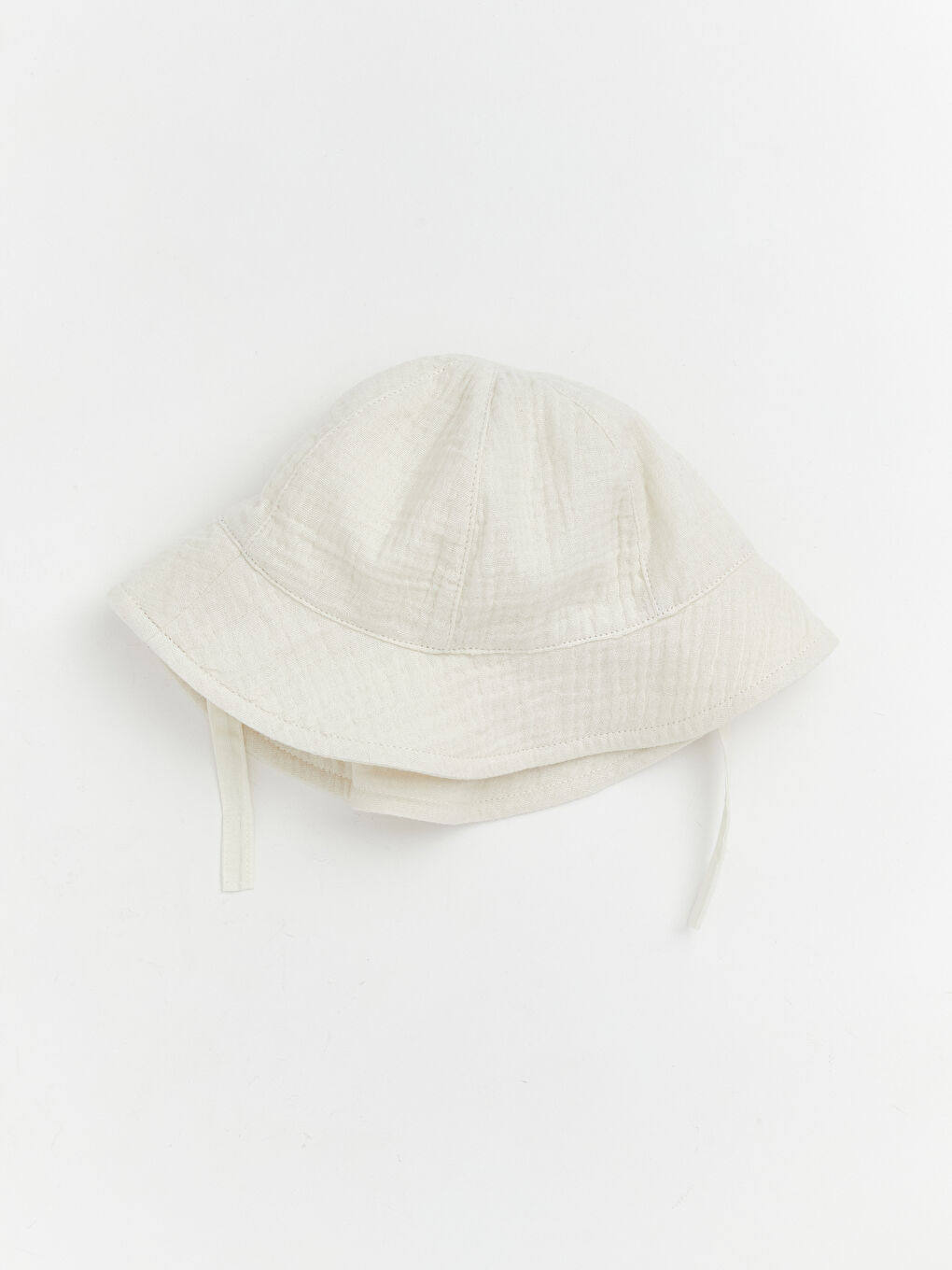 Beyaz Kız bebek Fötr Şapka-3