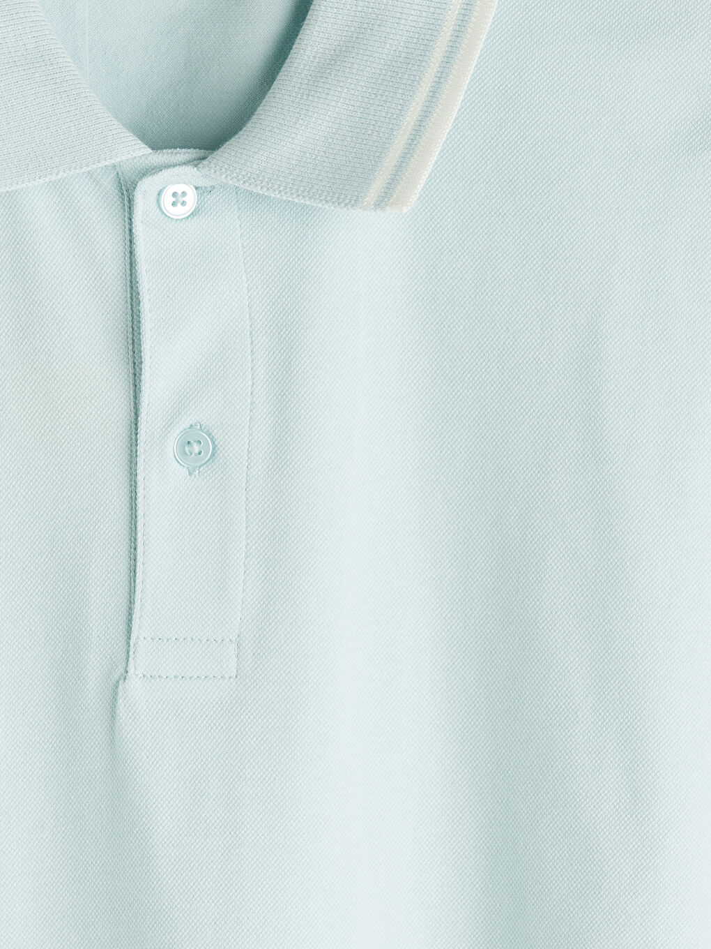 Mavi Polo Yaka Erkek Pike Tişört-2