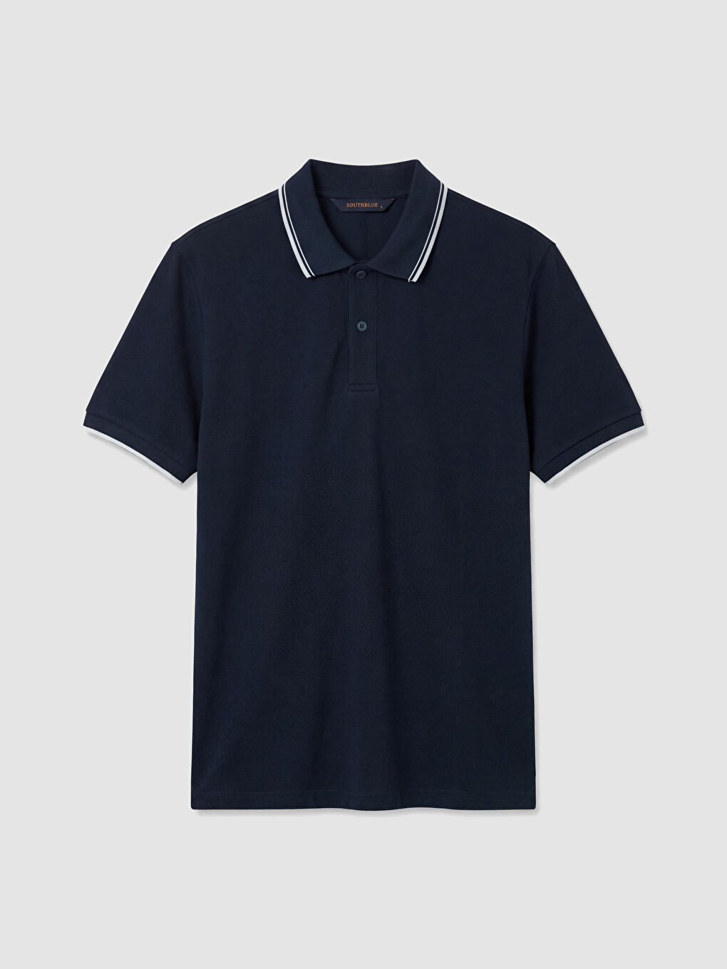 Polo Collar Men's Pique T-Shirt-4
