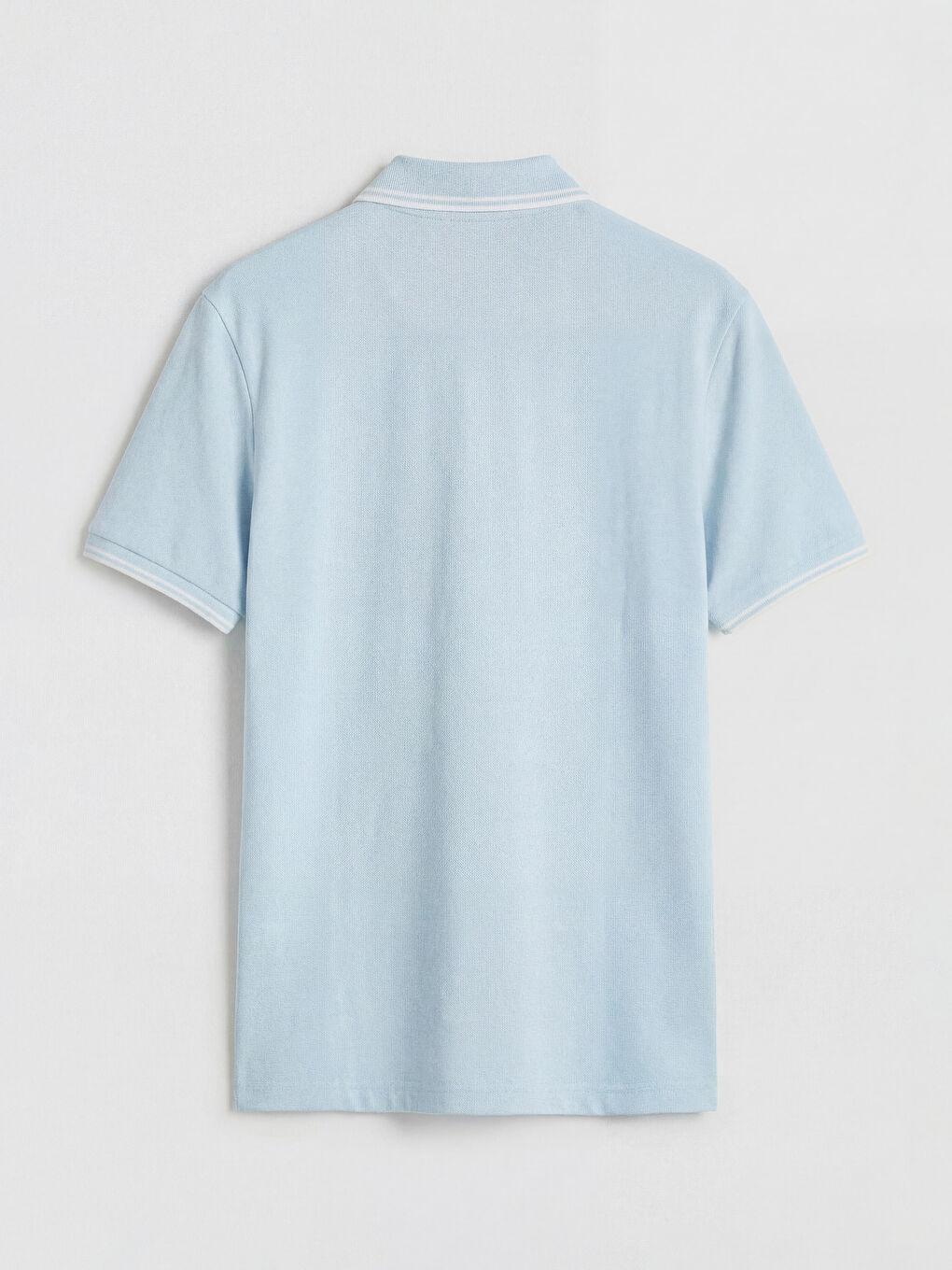 Mavi Polo Yaka Erkek Pike Tişört-1