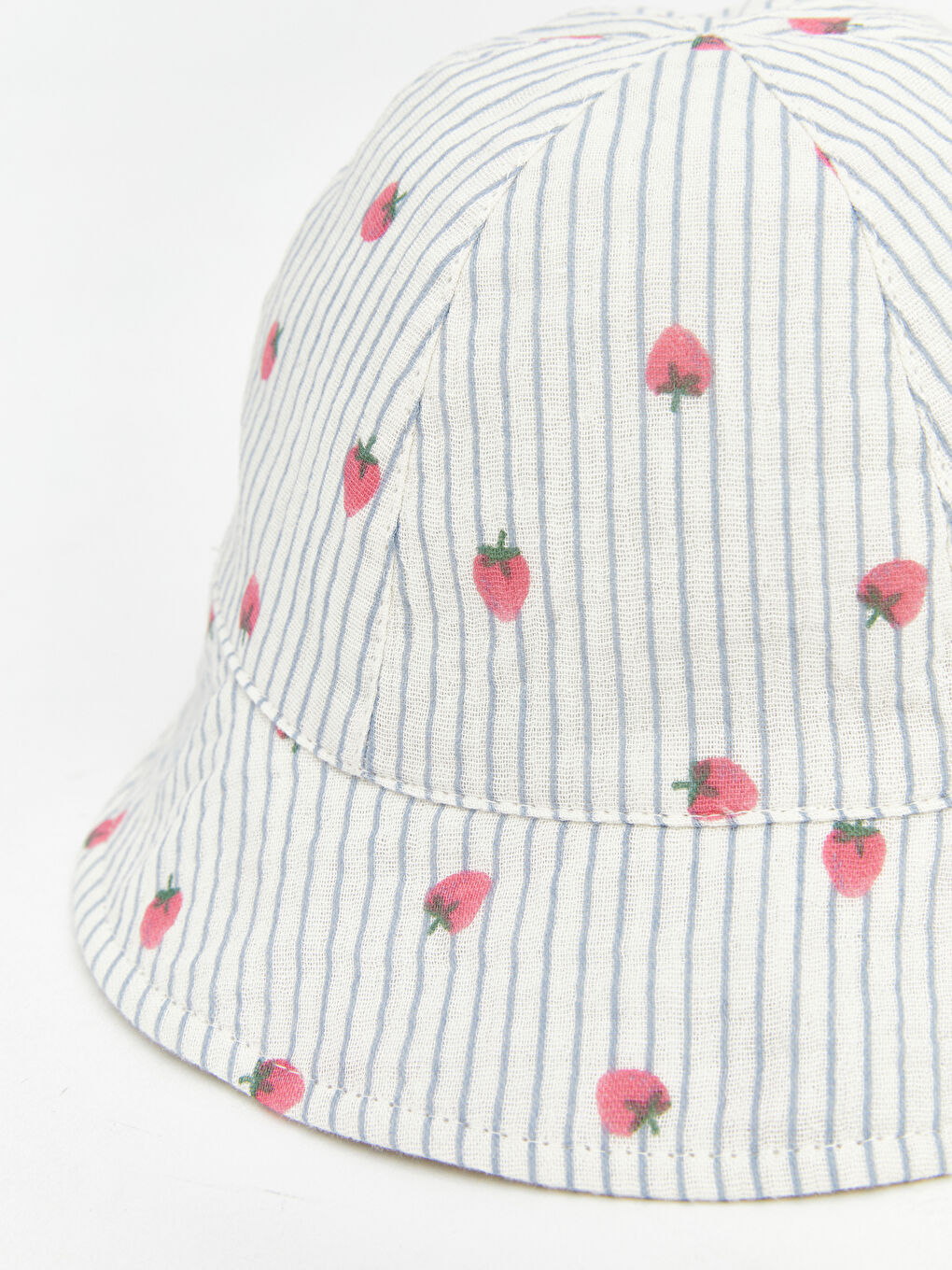 Baby Girl ECRU Bucket Hat-3