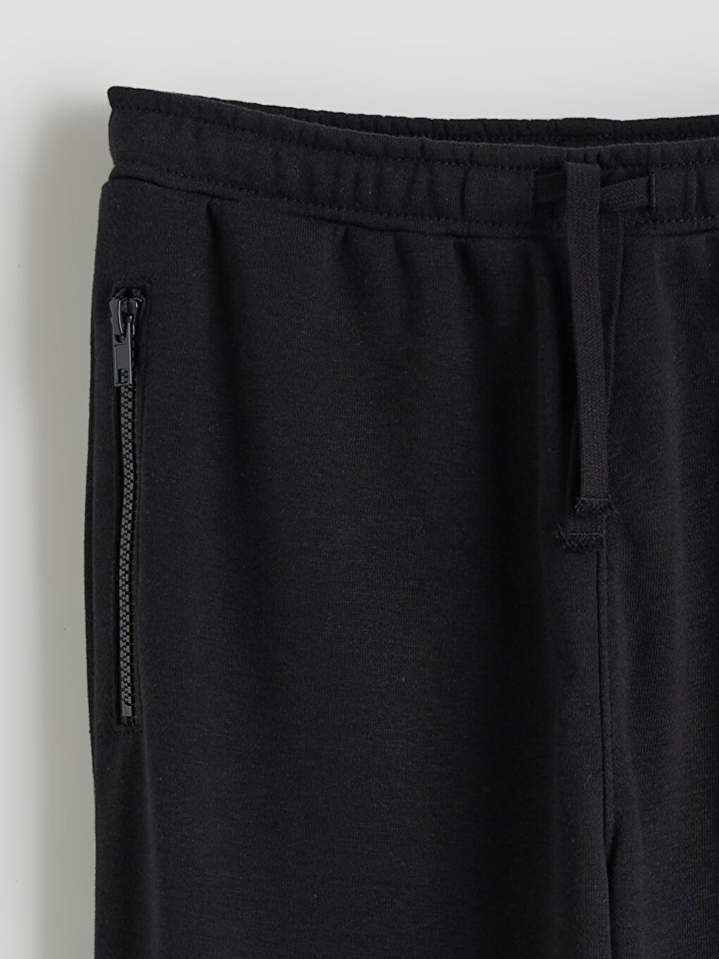 Siyah Beli Lastikli Erkek Çocuk Jogger  Eşofman Altı-1