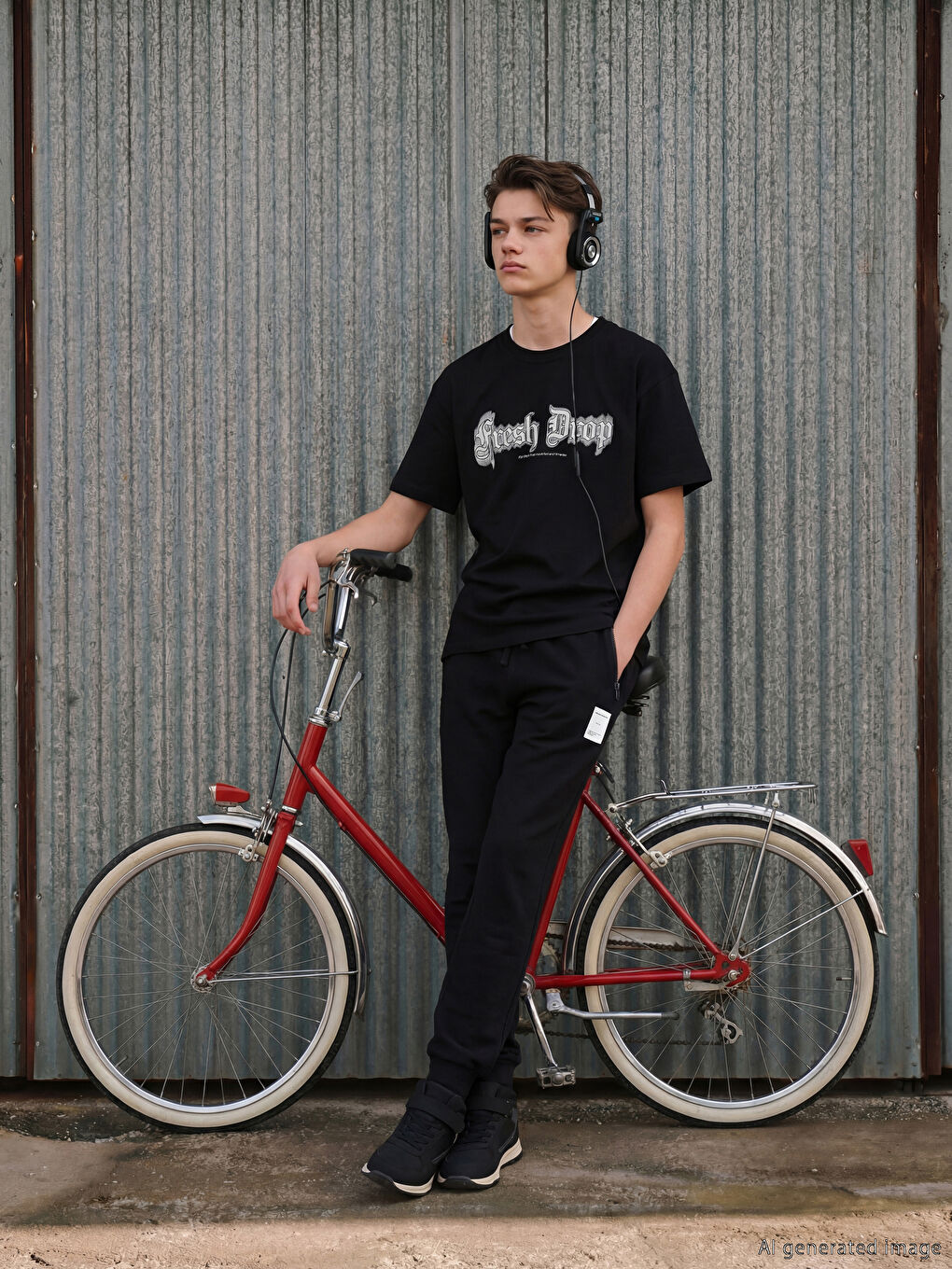 ელასტიური წელი ბიჭების ჯოგერ სპორტული შარვალი