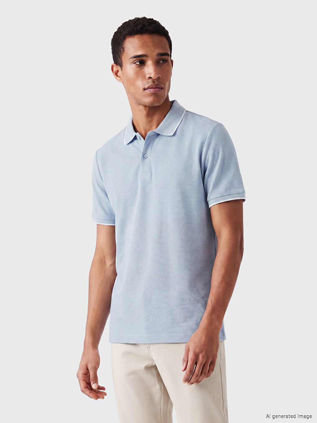Man Blue T-shirt