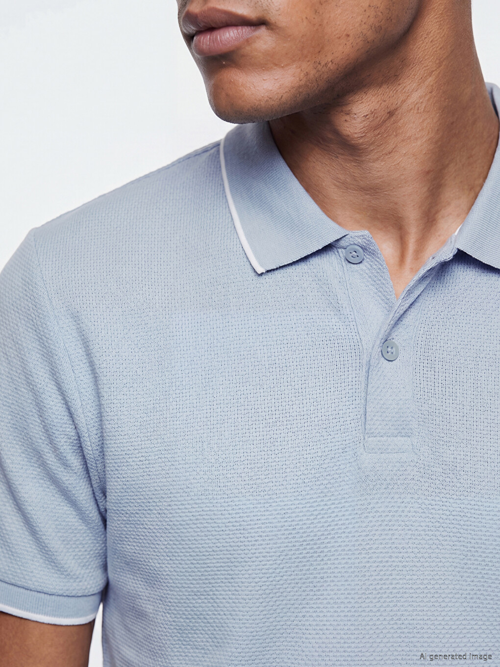 Man Blue T-shirt-2