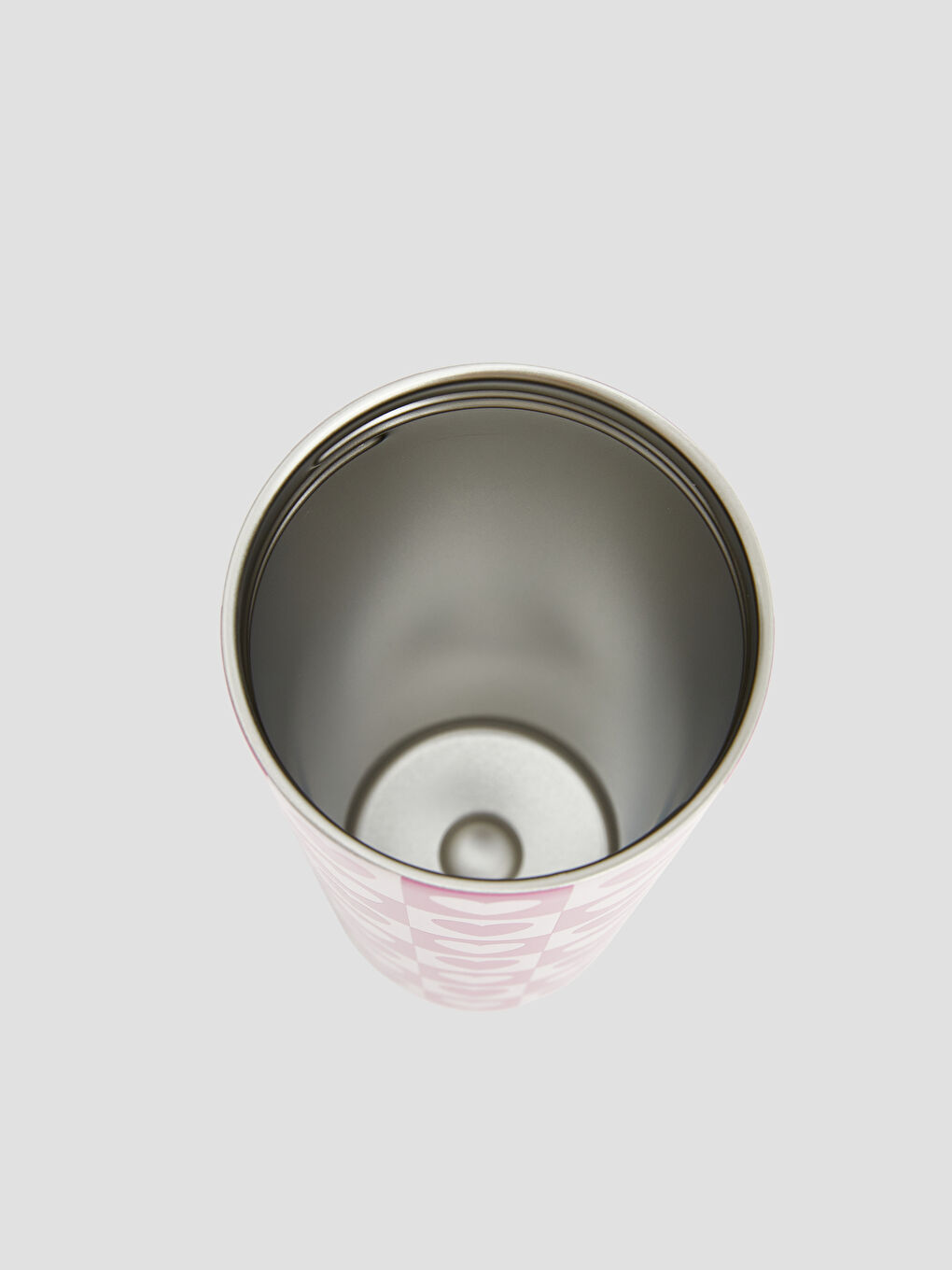 Kalp Baskılı Pipetli Bardak 500 ml-3