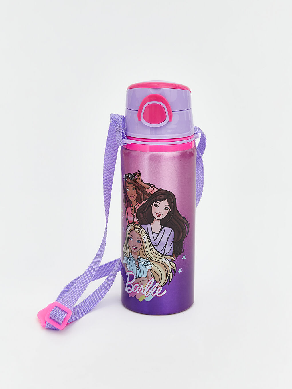 Karışık Barbie Baskılı Metal Suluk-1