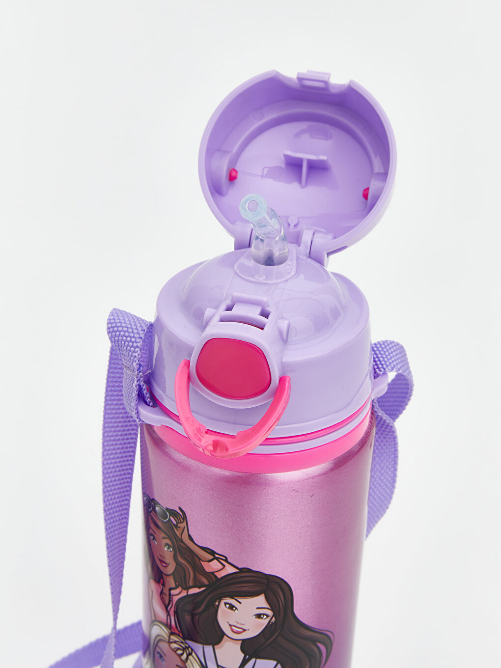 Karışık Barbie Baskılı Metal Suluk-2