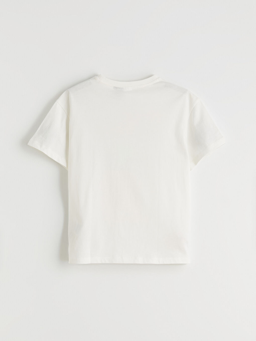 Девочки экрю Футболка-2