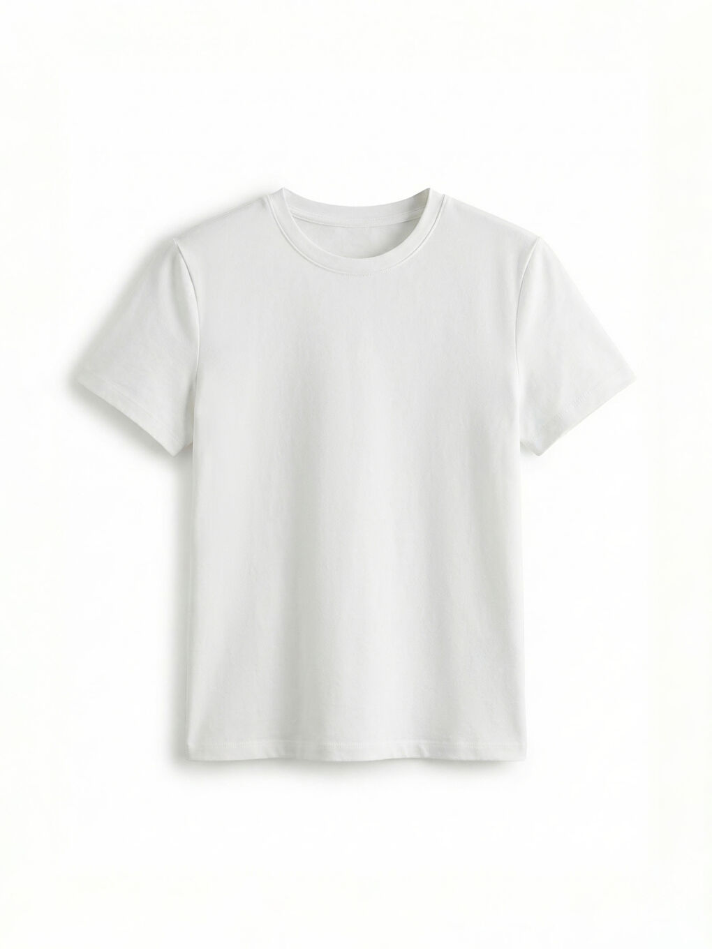 Ekru Bisiklet Yaka Kadın Crop-4