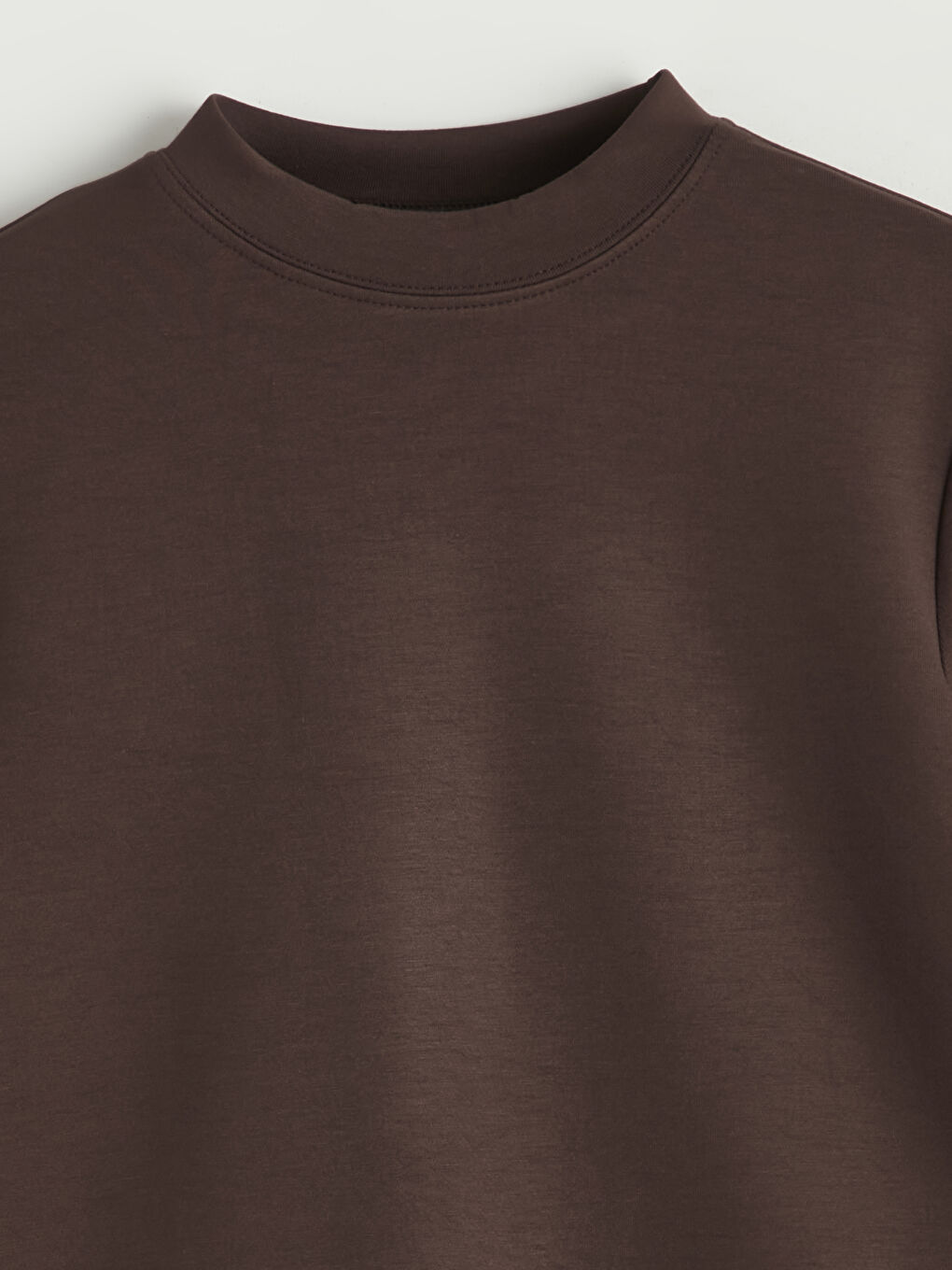 Әйелдерге арналған дөңгелек жағалы футболка-5