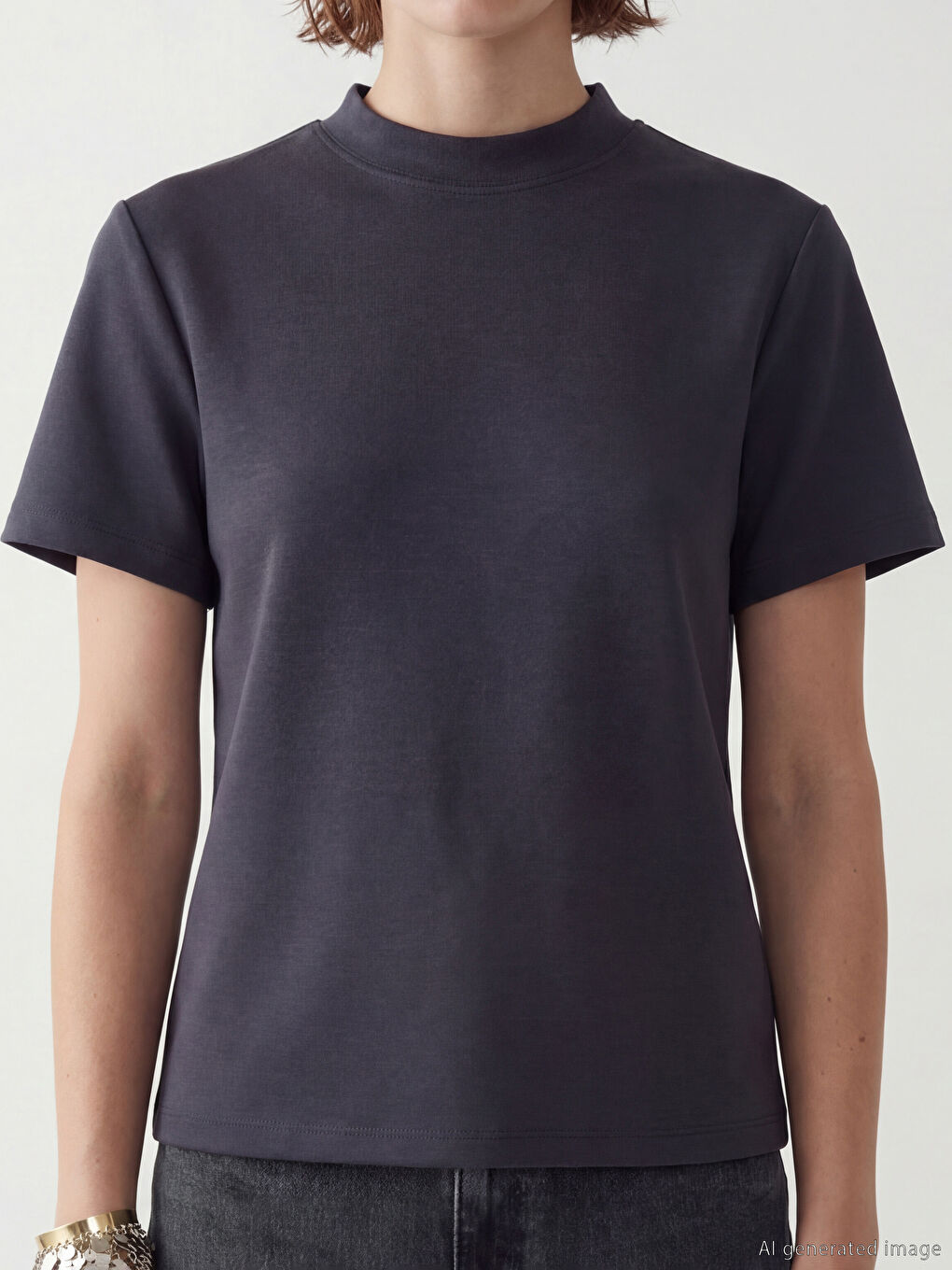 Crew Neck Women's T-Shirt-2