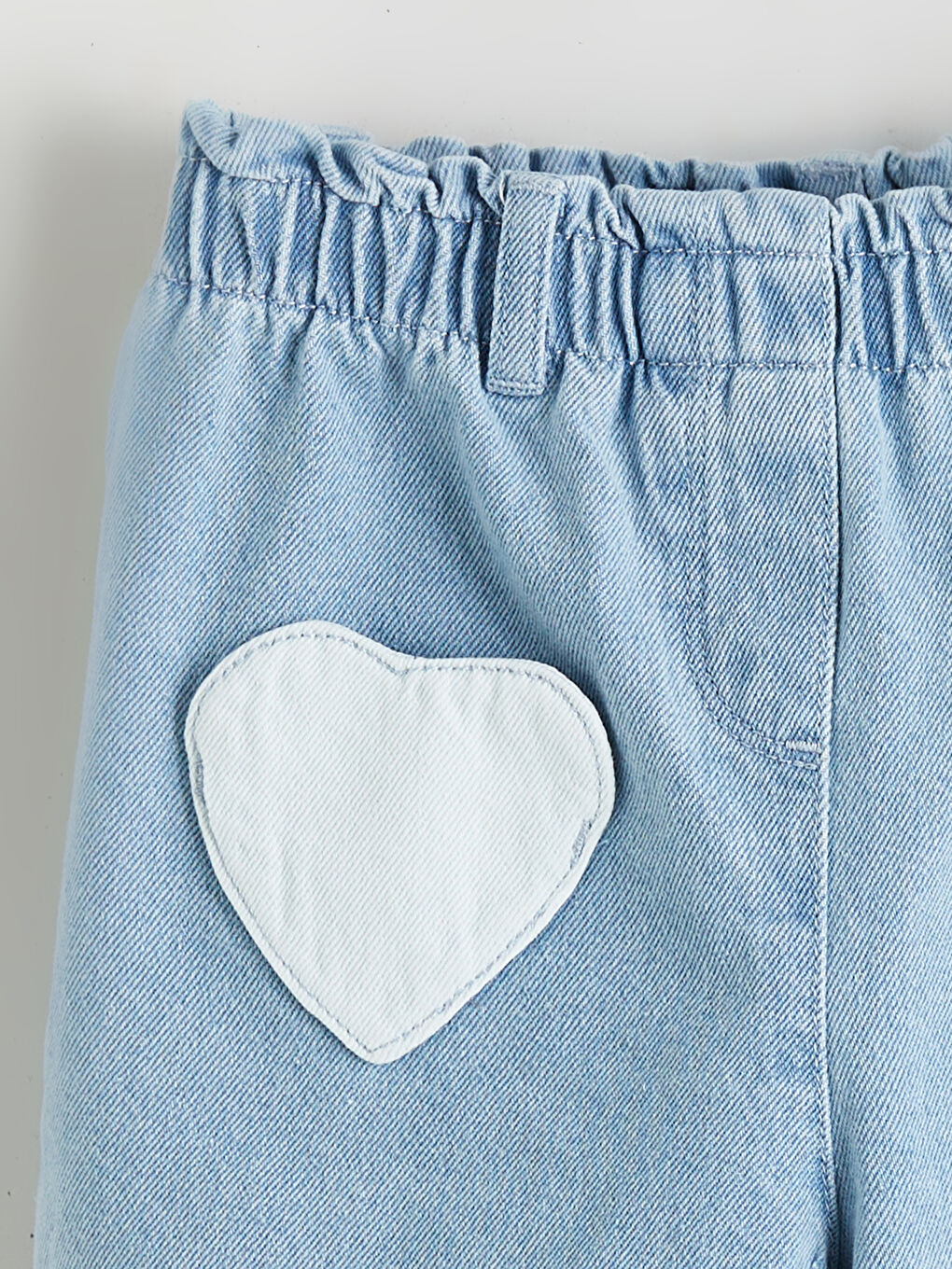 شورت جينز أزرق فتاة-1