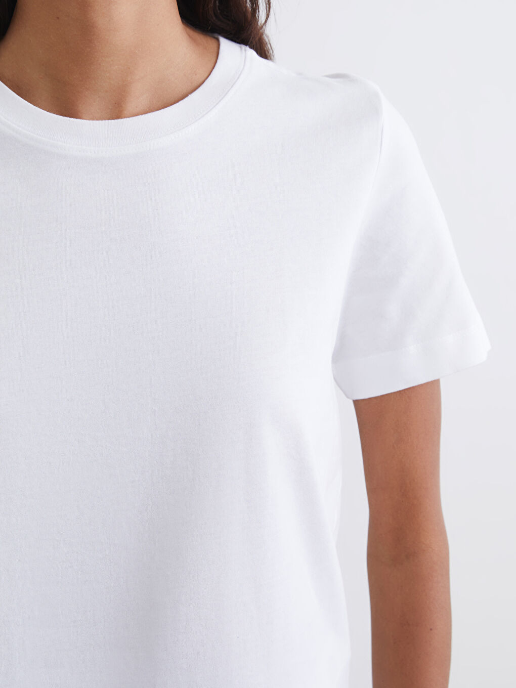 Crew Neck Women's T-Shirt-3