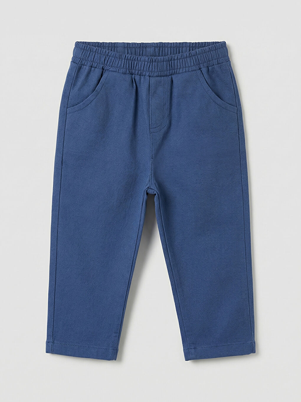 Ekru Uzun Kollu Gömlek ve Pantolon Erkek Bebek Takımı-3