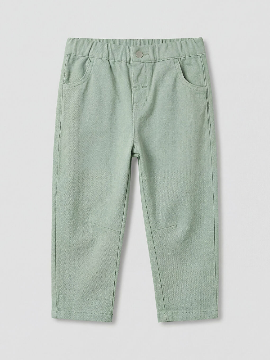 Ekru Erkek Bebek Sweatshirt ve Pantolon-3