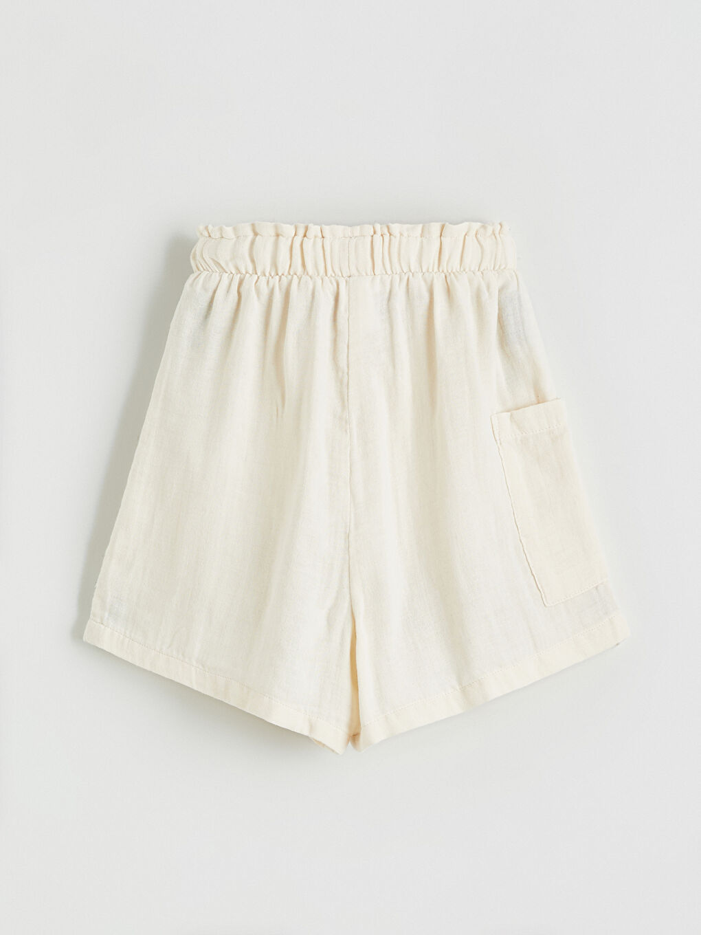 Девочки Бежевый Шорты-2