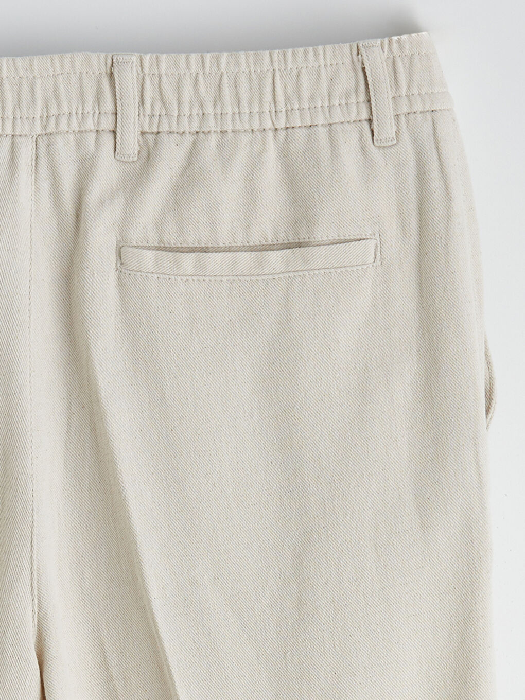 Bej Standart Kalıp Erkek Chino Pantolon-2