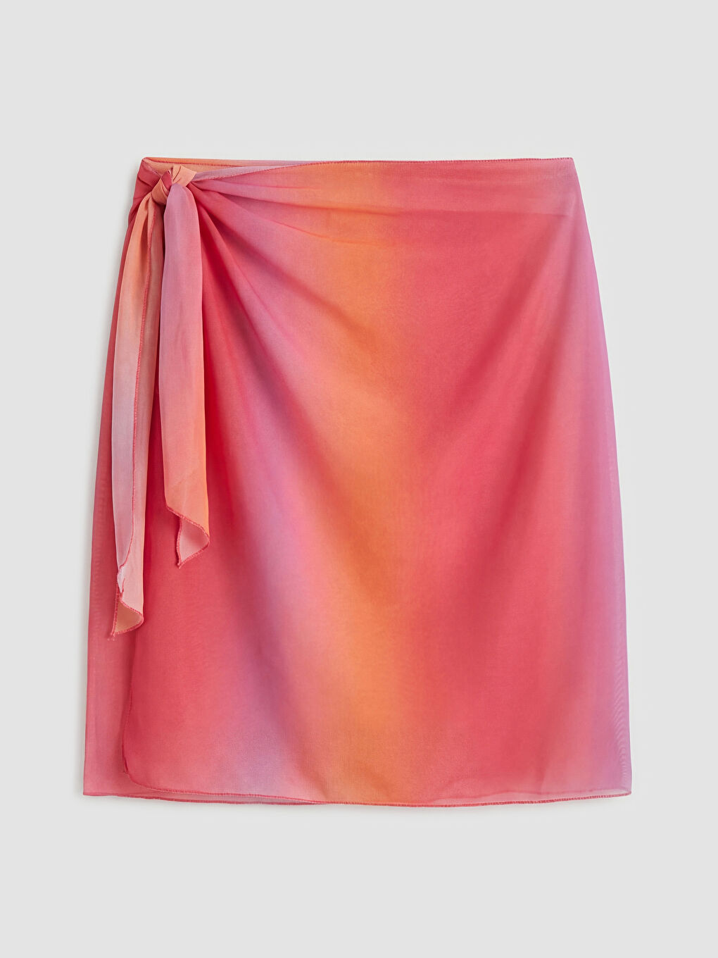 Pembe Batik Desenli Kadın Pareo